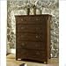 Somerton Craftsman 5 Drawer Chest in Warm Blonde Finish