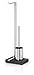 blomus 68688 Menoto Polished Silver Toilet Paper Holder and Brush