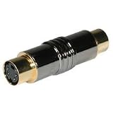 Cables To Go - Video coupler - S-Video - 4 pin mini-DIN (F) - 4 pin mini-DIN (F) - metallic gray