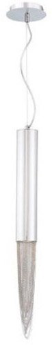 Eurofase 22798-015 Lucent - One Light Medium Pendant, Nickel Finish