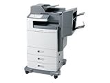 Lexmark - X792dtfe - Multifonction (télécopieur / photocopieuse / imprimante / scanner) - couleur - laser - copie (jusqu'à) : 47 ppm (mono) / 47 ppm (couleur) - impression (jusqu'à) : 47 ppm (mono) / 47 ppm (couleur) - 1750 feuilles - 33.6 Kbits/s - Hi-Speed USB, 1000 Base-T, hôte USB