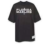 Majestic Florida Marlins Heather Charcoal Big Time Play T-shirt