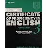 Cambridge Certificate of Proficiency in English 3: Examination Papers from University of Cambridge ESOL Examinations: English for Speakers of Other La (CPE Practice Tests)