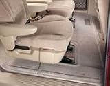 Nifty Catch-All Premium Vehicle Floor Protection 2nd & 3rd Seat Floor Mats Toyota Sequoia 2008 to 2008 Grey - w/o 2nd Seat Console