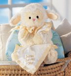 Gund Jesus Loves Me Lamb Blankie
