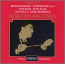 Revue Orfeo  / Mendelssohn: Symphony No3; Strauss: Don Juan