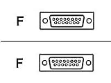 Cisco - Serial cable - DB-15 (F) - DB-15 (F)
