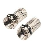 STV19F F connector twist on for RG6 cable, bulk pack Kitchen & Housewares