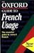 French Usage (Oxford Mini Reference)