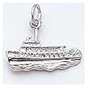 Riverboat Charm - 10K Yellow Gold