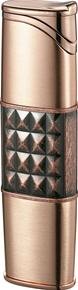 Maradona Satin Finish Torch Flame Lighters, Blue,Copper,Chrome, Copper