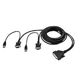 Belkin Omniview Enterprise Series Dual-Port USB KVM Cable 1.8m