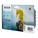 Epson T0487 Ink Cartridge Multi 6 Pack for Stylus Photo R200/R220/R300/R320/R340/RX500/RX600/RX620/RX640 Printers (C13T04874010)