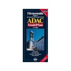 ADAC Stadtpl�ne, F�rstenwalde (Spree) mit Neuendorf im Sande: Mit Langewahl und Neuendorf im Sande. Mit Cityplan,  mit Wanderwegen und gro�er Umgebungskarte auf der R�ckseite