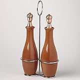 Pfaltzgraff Plymouth Harvest Oil & Vinegar Cruets by Boston Warehouse