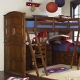 Lea Kids Deer Run Triple Twin Bunk Bed