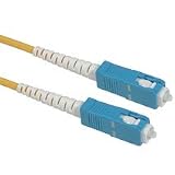 15m SC/SC Plenum-Rated Simplex 9/125 Single-Mode Fiber Patch Cable - Yellow
