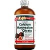 LifeTime Calcium Magnesium Citrate,  Strawberry, 16 Ounce Bottle