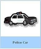 Shoe Doodles Police Car Charm