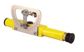 CST/berger 17-645 5X Magnifying Abney Hand Level with Stadia