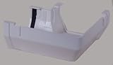 Genova #RW103 White Vinyl Gutt Corner
