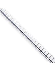 Sterling Silver 4mm Cubetto Bracelet