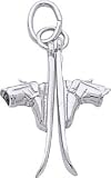 Skiing Charm by Rembrandt Charms