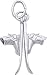 Jewelry : Skiing Charm by Rembrandt Charms