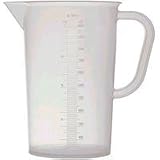 Adorama One (1) Quart, 32 oz., 1000ml Plastic Graduate