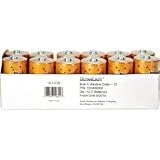 Ultralast Alkaline Battery Bulk Pack - C Cell, 12 Pack