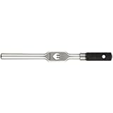 Starrett 91A Tap Wrench, 1/16" - 1/4" Tap Size, 3/32" - 5/32" Square Shank Diameter, 6" Body Length