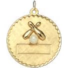 Bowling Pins, 14K Gold Charm by NJ Charms