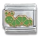 Clearly Charming Hello Kitty Caterpillar Cat Animal Theme Licensed Charm Bracelet