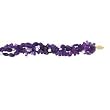 14k Gold, Freshwater Pearl & Amethyst Chip Cluster Necklace- 16" or 18"