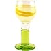 Bormioli Rocco Limoncino Cordial Green Footed Shot Glasses, Set of 6