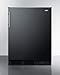 Summit FF63BDTPUBADA Refrigerator, Black
