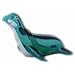 The Seal Rider With Baby is a floatation device for the child to ride in the pool. The float is latex free made from a thick .30 gauge vinyl for increased durability. The float is 55" x 27" has easy grasp handles. The float has 2 double valves, and comes packaged in a hanging poly bag with a repair kit included