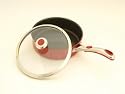 Meyer 12193 Select N/S Saute+Lid Red 24cm