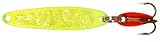 Bay de Noc Lure Co. Swedish Pimples - Crushed Ice Transparent Size: 4 (1/4 oz.); Color: Painted Yellow (YI)