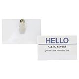 SPR01379 Badge Holders, Clip Style, Side Loading, 3x4, Clear