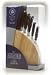 V Sabatier 5 Piece Knife Set and Wooden Block
