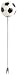 Football Party Fork set of 6 by Zone