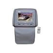 Pyle PL72HRGR Adjustable Headrest w/ Built-In 7'' TFT/LCD Monitor W/IR Transmitter & Cover (Gray)