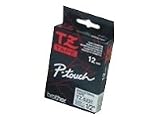 Brother TZ131 Black on Clear Labeling Tape (1/2 Inch)