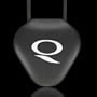 Qlink EMF Protection Pendant - All New Design (Black)