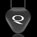 Qlink EMF Protection Pendant - All New Design (Black)