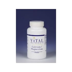 Click here to buy Vital Nutrients Calcium 200mg Magnesium 100mg 100c.