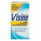 Visine L.R. Redness Reliever Eye Drops- 1/2 fl oz (15 mL)(6 pack)