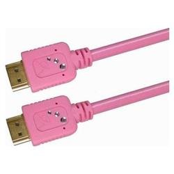 Cables Unlimited Ka-Bling PCM-2295-02MP 2-Meter HDMI 1.3 Home Theatre Cable (Pink) by Cables Unlimited