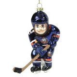 SC Sports New York Islanders Glass Player Ornament 2-Pack